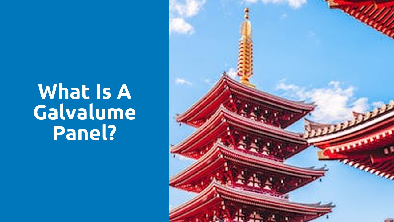 What is a Galvalume panel?