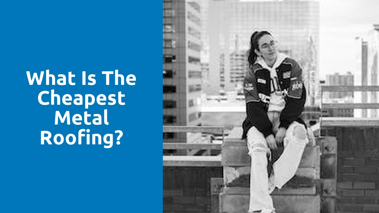 What is the cheapest metal roofing?